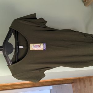 NWT Rouched T-Shirt Dress